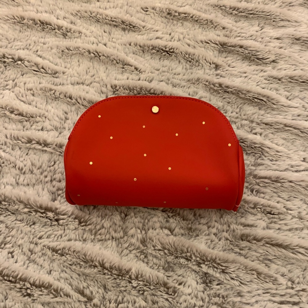 A New Day Gold Foil Dot Cosmetic Bag